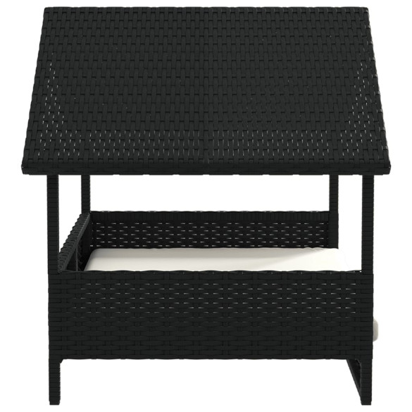 Casă pentru câini cu pernă - poliratan