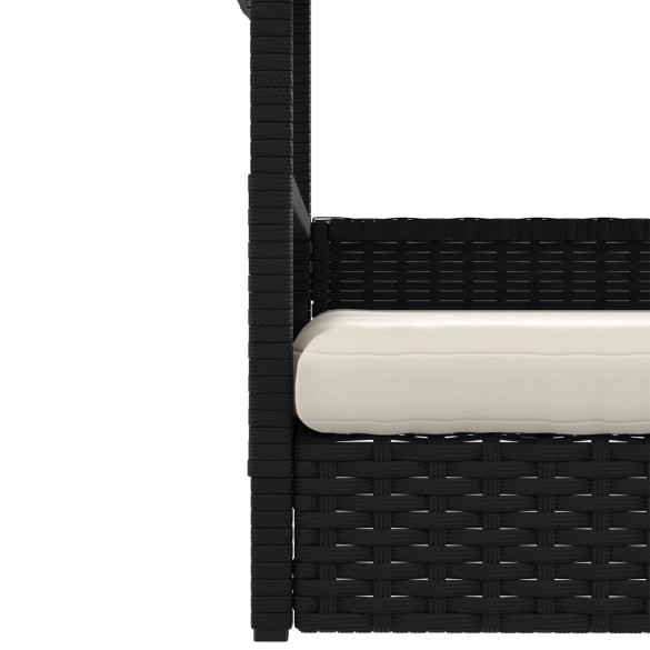 Casă pentru câini cu pernă - poliratan