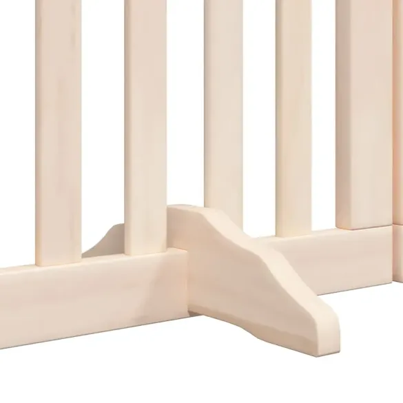 Poartă Pliabilă Câini Lemn Plop - 450 cm - Livrare Gratuită