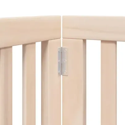 Poartă Pliabilă Câini Lemn Plop - 450 cm - Livrare Gratuită