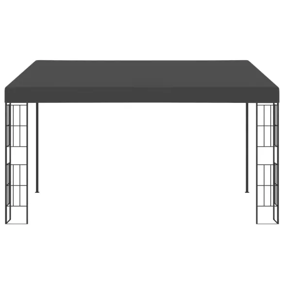 Pavilion de perete antracit 3x4m - Material textil rezistent Pavilion de perete antracit 3x4m - Material textil rezistent