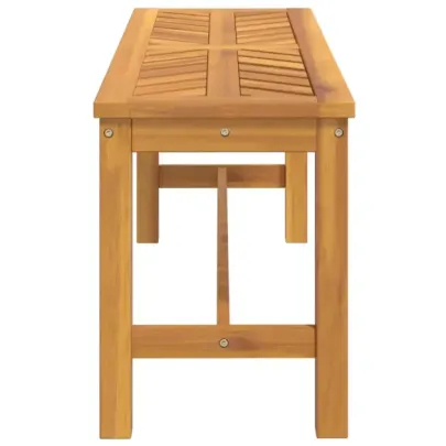 Bancă grădină lemn acacia 110 cm - Livrare gratuită