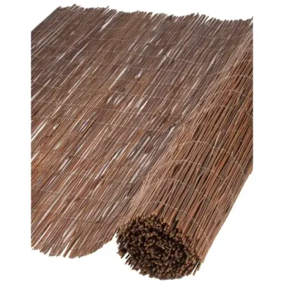 Paravan de grădină din salcie - 1 x 3 m - 10 mm gros.