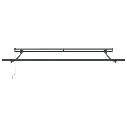 Markiză Manuală Retractabilă Roșie-Albă 300x250 cm