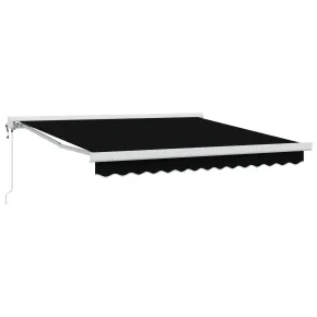 Marchiză Automată Retractabilă Neagră 300x250 cm - Cadru 3x2.5 m 2