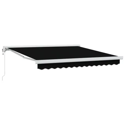Marchiză Automată Retractabilă Neagră 300x250 cm - Cadru 3x2.5 m