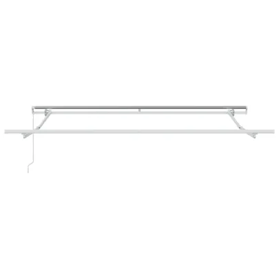 Marchiză Manuală Retractabilă Albă 300x250 cm - UMBRĂ EXTERIOARĂ