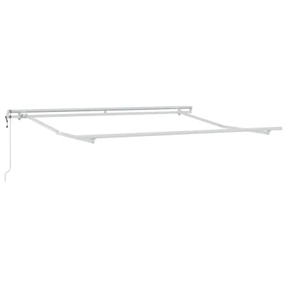 Pânză Marchiză Retractabilă Albă 300x250 cm - Material Acrilic