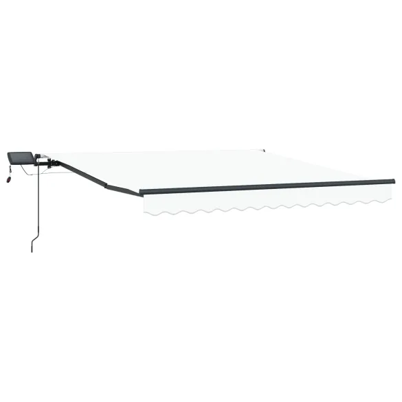 Marchiză Retractabilă cu LED pentru Exterior 3x2.5 m