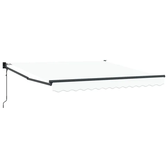 Marchiză Retractabilă Automată Albă 3x2.5m - Umbră Exterior