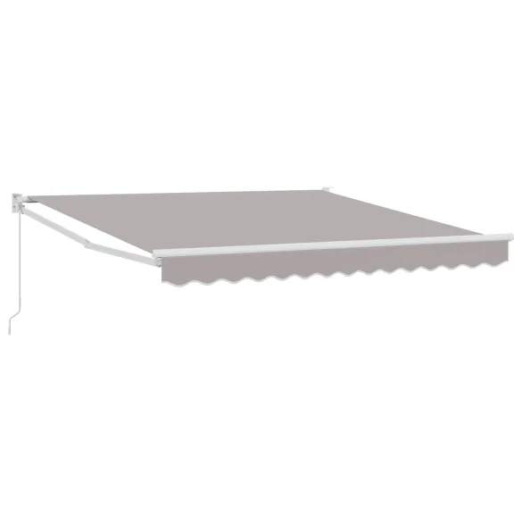 Marchiză Manuală Retractabilă Gri 3x2.5 m - Material Schimb