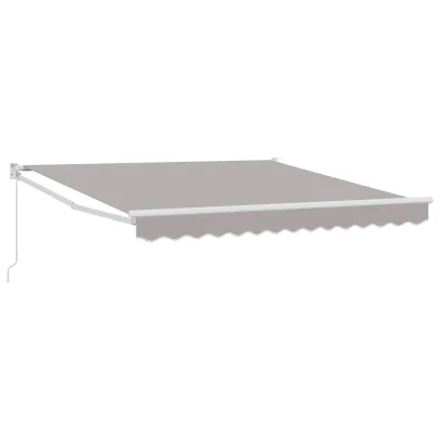 Marchiză Manuală Retractabilă Gri 3x2.5 m - Material Schimb