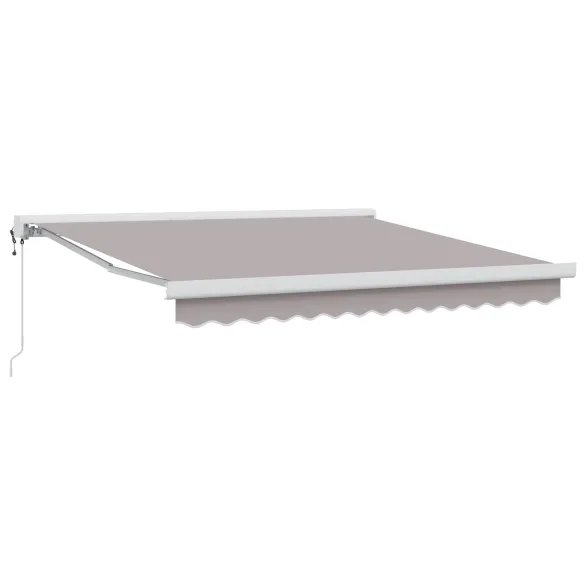 Marchiză Automată Retractabilă Gri 300x250 cm - Fabrică Înlocuire