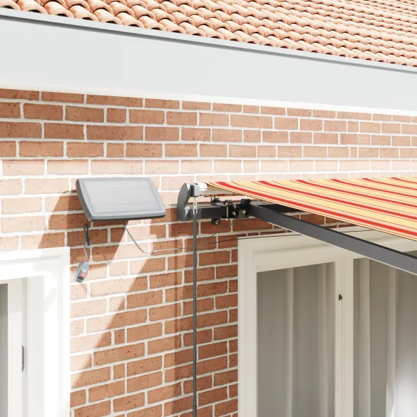 Marchiză Retractabilă cu LED pentru Exterior 350x250 cm