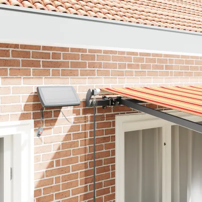 Marchiză Retractabilă cu LED pentru Exterior 350x250 cm