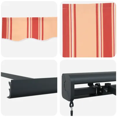 Tentă Manuală Retractabilă Exterior - Umbră și Protecție