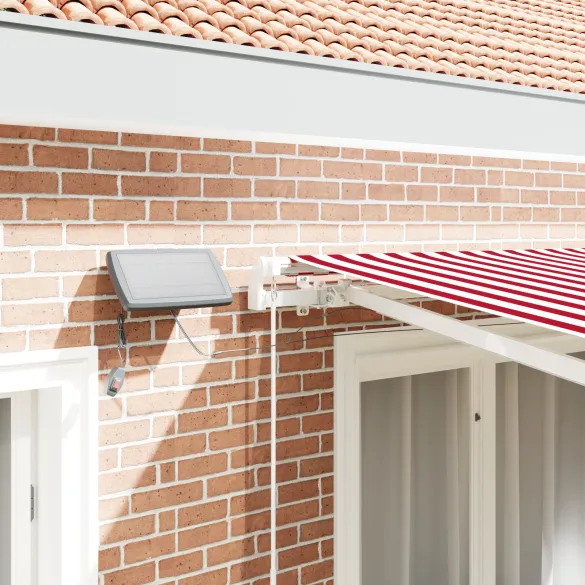 Marcă retractabilă LED exterior 350x250 cm | vidaXL