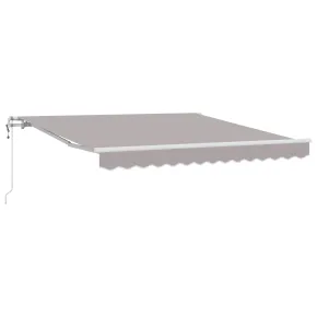 Marchiză Automată Retractabilă Gri 350x250 cm - Material Schimb 2