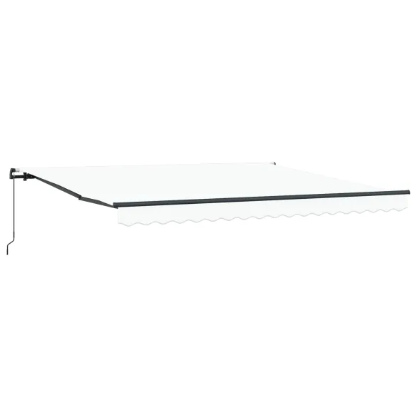 Marchiză Manuală Retractabilă Albă 400x300 cm - Material Schimb