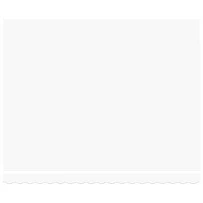 Marchiză Manuală Retractabilă Albă 400x300 cm - Material Schimb
