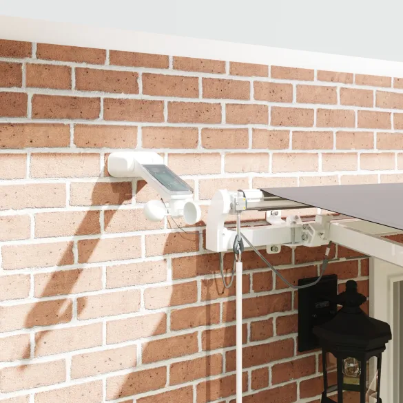 Oblon Retractabil Automat cu LED Gri 4x3m | UMBRĂ EXTERIOR