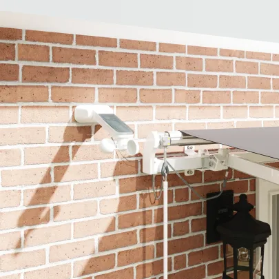 Oblon Retractabil Automat cu LED Gri 4x3m | UMBRĂ EXTERIOR