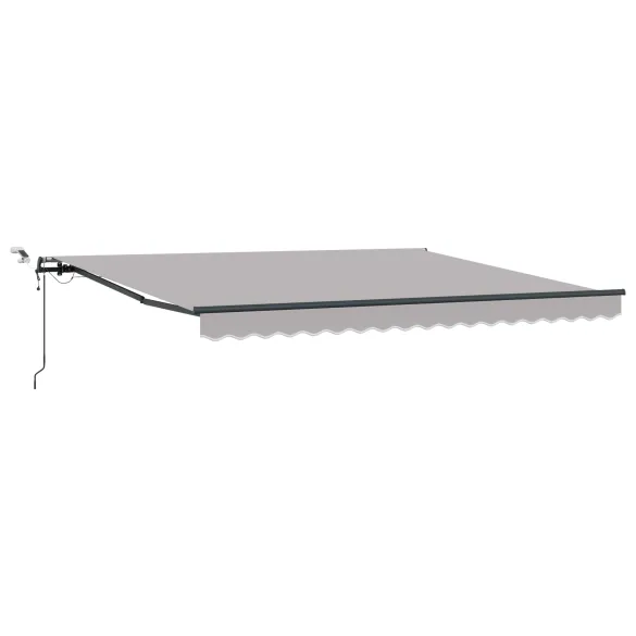 Marchiză Automată Retractabilă cu LED 400x300 cm | vidaXL