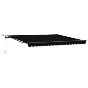 Marchiză Retractabilă Automată cu LED 400x350 cm | vidaXL 2
