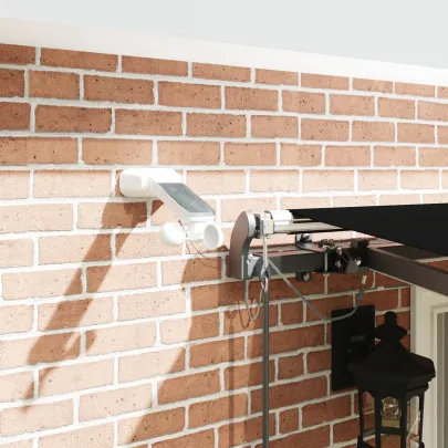 Marchiză Retractabilă Automată cu LED 400x350 cm | vidaXL