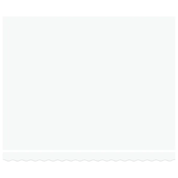 Material Marchiză Automată Albă 400x350 cm - vidaXL