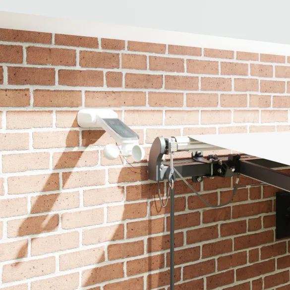 Marchiză Automată Retractabilă cu LED Alb 450x300 cm