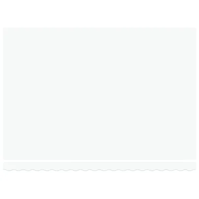 Marchiză Manuală Retractabilă Alb 450x300 cm - Cadru 4.5x3 m