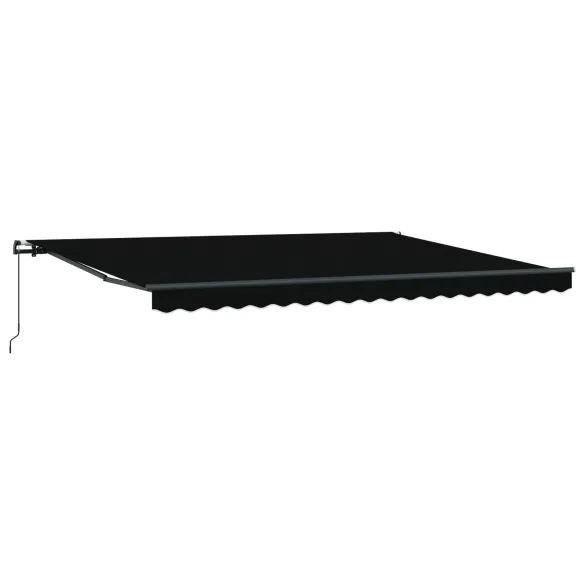 Marchiză Manuală Retractabilă 4.5x3.5 m Negru - Material Schimb