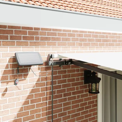 Marchiză retractabilă cu LED pentru exterior 450x350cm