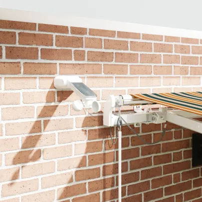 Marchiză automată cu LED-uri pentru terasă și balcon | vidaXL