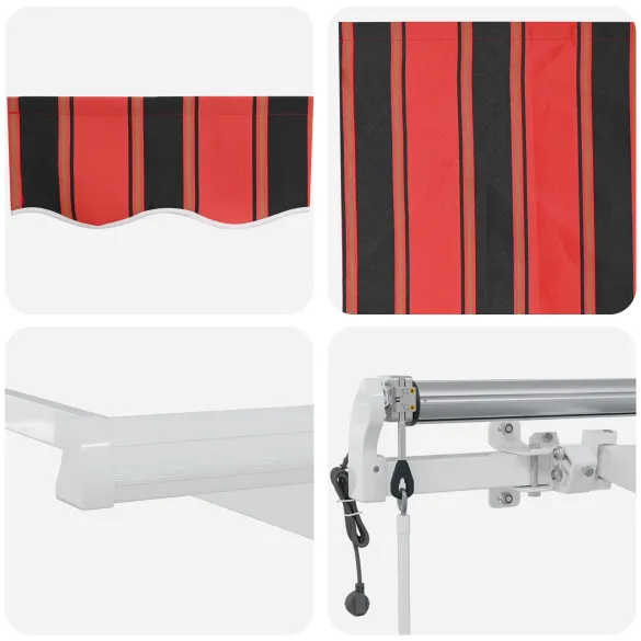 Marchiză Retractabilă Automată 500x300 cm | vidaXL