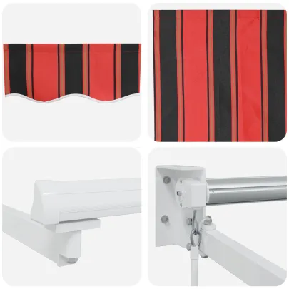 Marchiză Retractabilă Manuală 500x300cm - Livrare Gratuită