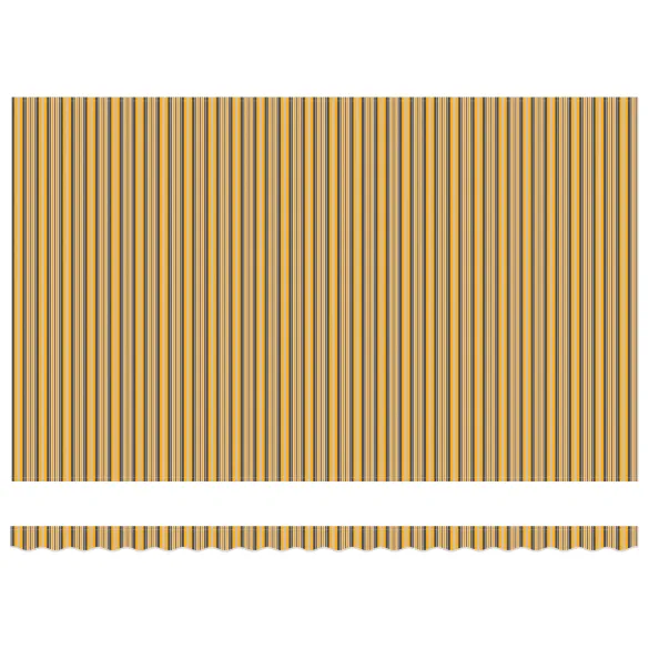 Markiză Automată Exterior 500x300 cm - Dungi Galben