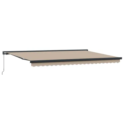 Pânză de înlocuire marchiză retractabilă 500x300 cm Bej