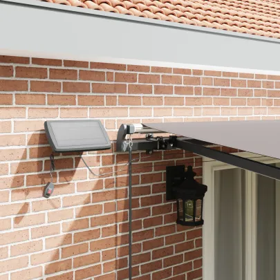 Marchiză Retractabilă cu LED 5x3m | Protecție Solara și Umbră