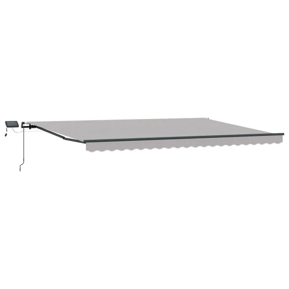 Marchiză Retractabilă cu LED 5x3m | Protecție Solara și Umbră