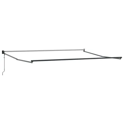 Material Marchiză Automată 5x3 m Gri | Ușor de Montat