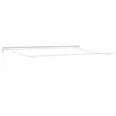 Marchiză Retractabilă Roșie 500x300 cm - Umbră Exterioară