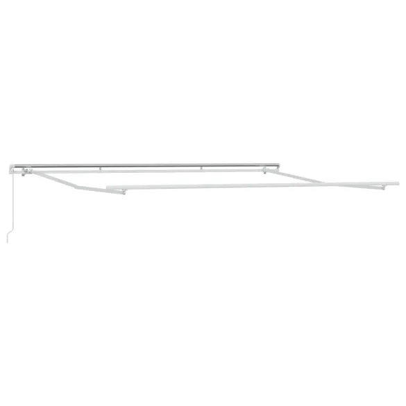 Marciză Manuală Retractabilă Verde-Galben 5x3 m - Ușoară și Rezistentă