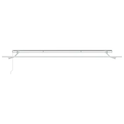 Marchiză Exterior Retractabilă Dungi 500x350 cm - vidaXL