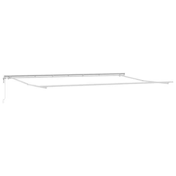 Markiză Retractabilă Automată Bej 600x300 cm - Material Schimb