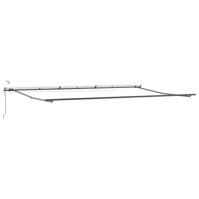 Material Marchiză Automată LED Bej 6x3 m | VidaXL