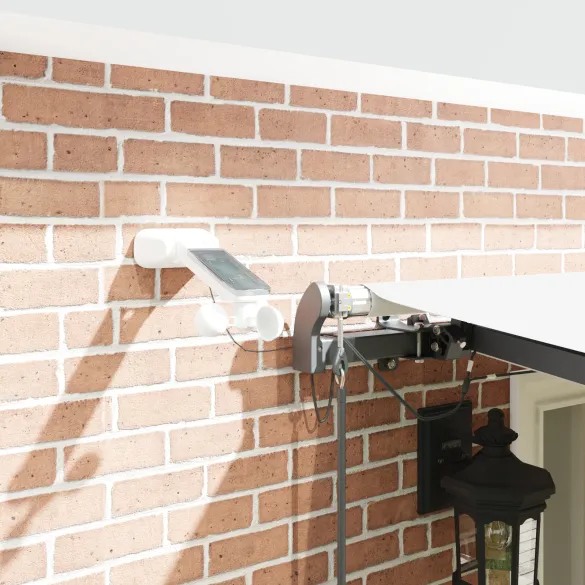 Marchiză Automată LED 6x3m Alb - Material Înlocuire | vidaXL