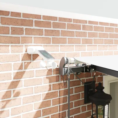 Marchiză Automată LED 6x3m Alb - Material Înlocuire | vidaXL