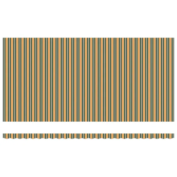 Markiză retractabilă automată cu LED 6x3m - Verde/galben